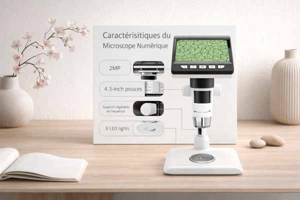 MicroView HD™ microscope numérique, microscope HD, microscope 1080p, observation numérique, microscope éducatif, outil d’apprentissage
