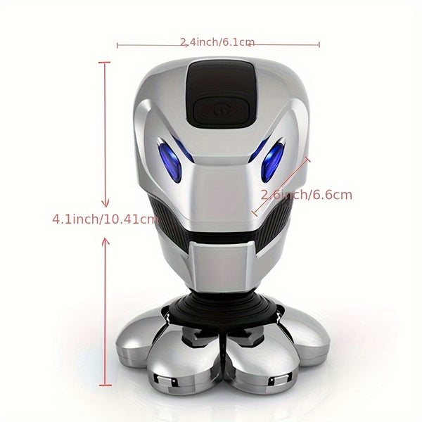 BaldCare Pro™ rasoir électrique tête, rasoir barbe homme, rasoir crâne, grooming homme, rasoir rechargeable, soin masculin