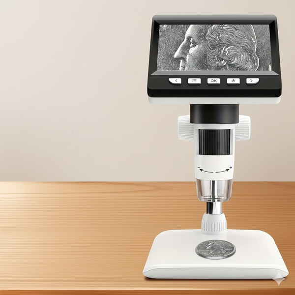 MicroView HD™ microscope numérique, microscope HD, microscope 1080p, observation numérique, microscope éducatif, outil d’apprentissage